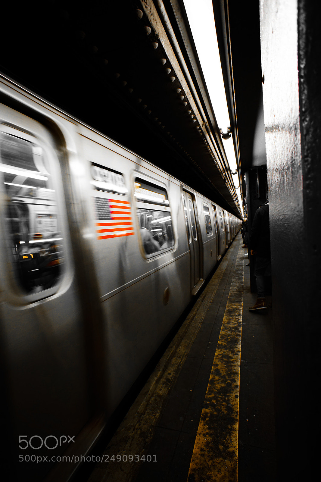 Sony a6000 sample photo. Cliche nyc subway shot. photography