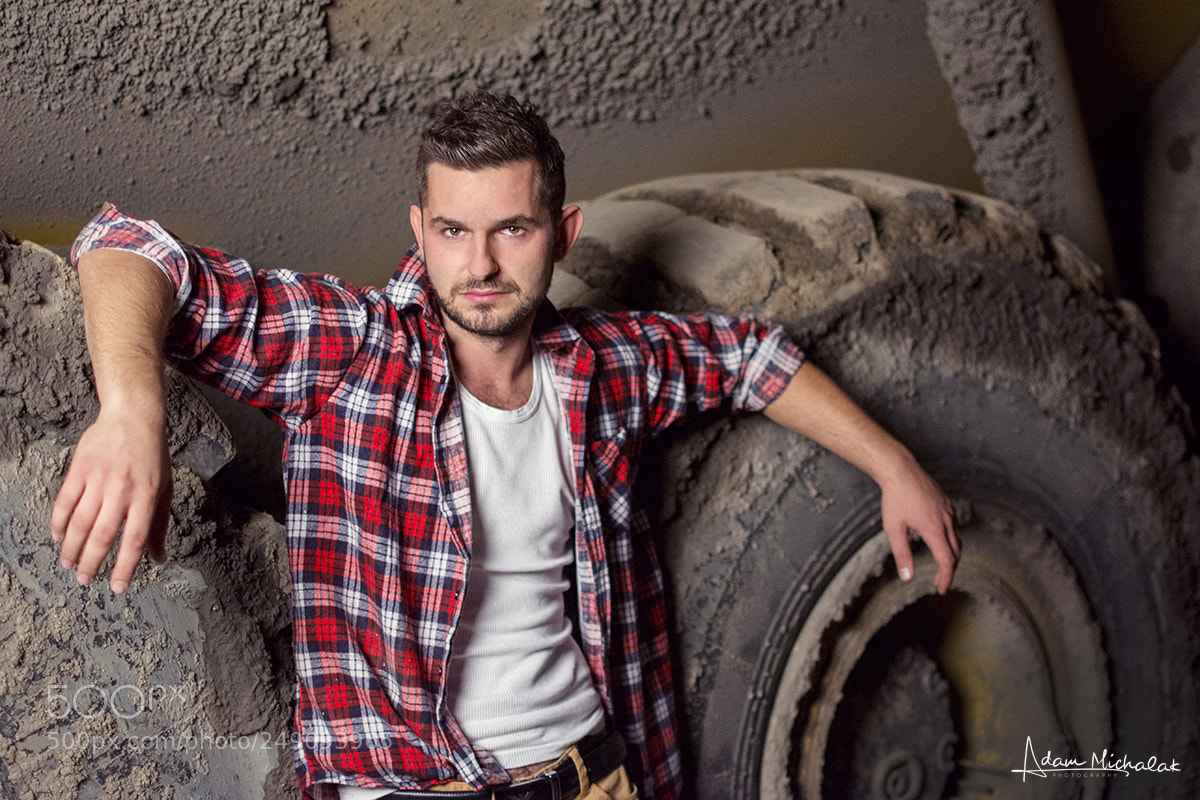 Nikon D7100 sample photo. Excavation man photography
