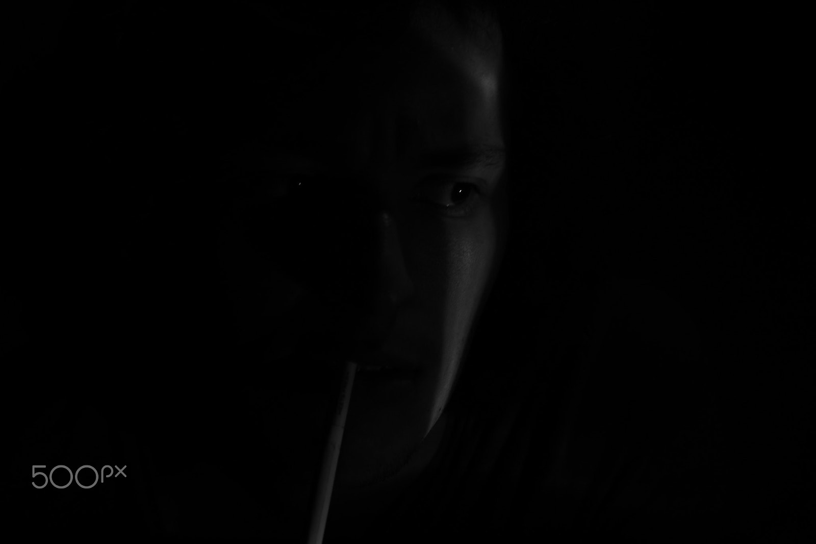 Canon EF 50mm F1.8 II sample photo. Smoking - hurting photography