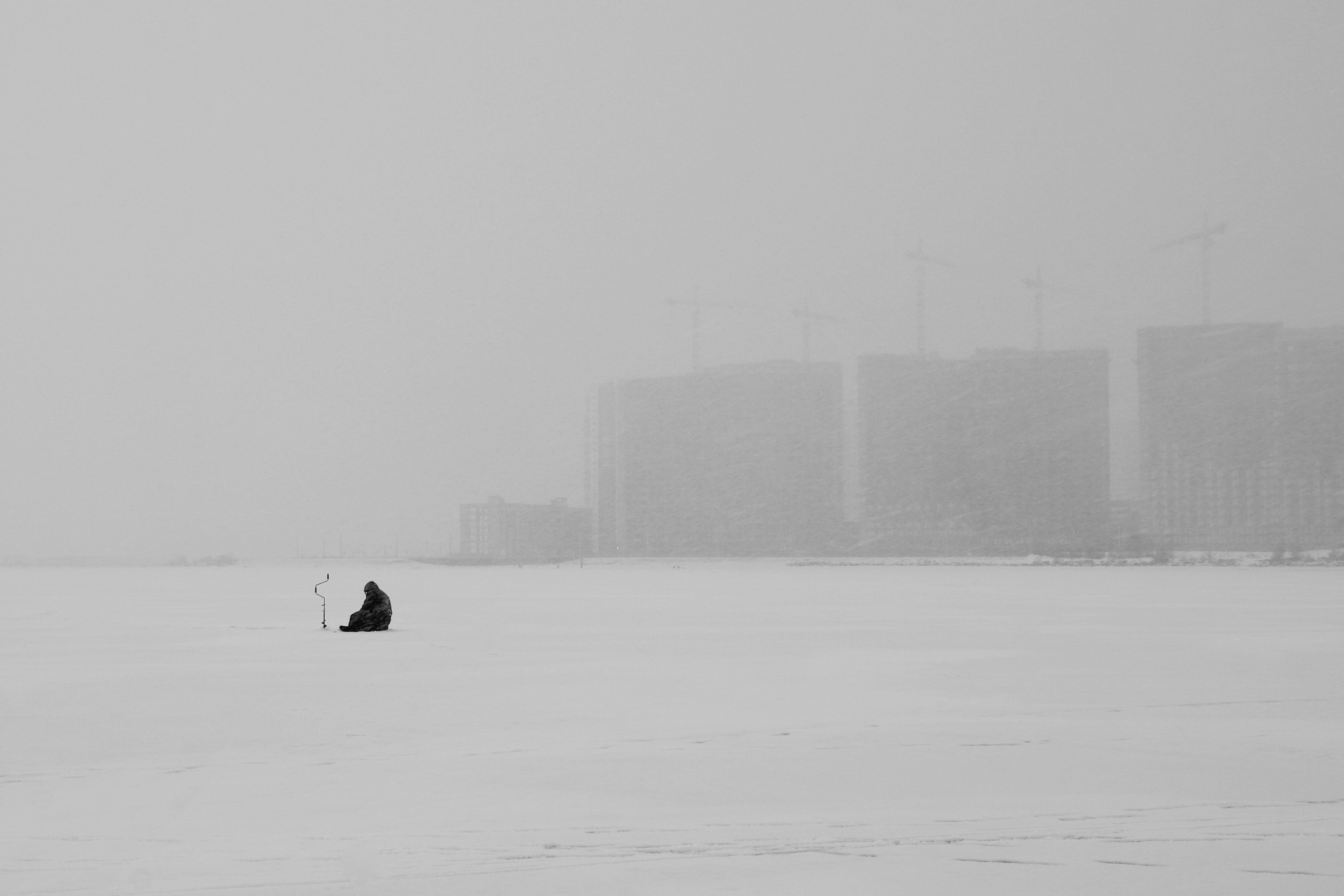 Samsung NX11 sample photo. Fisherman photography
