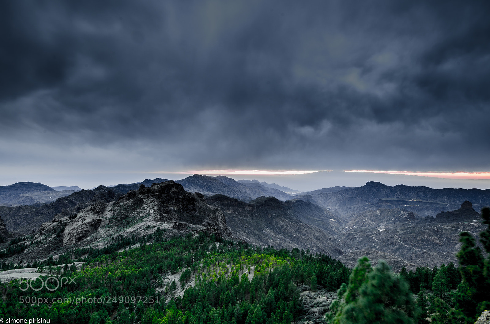 Nikon D5100 sample photo. Roque nublo photography