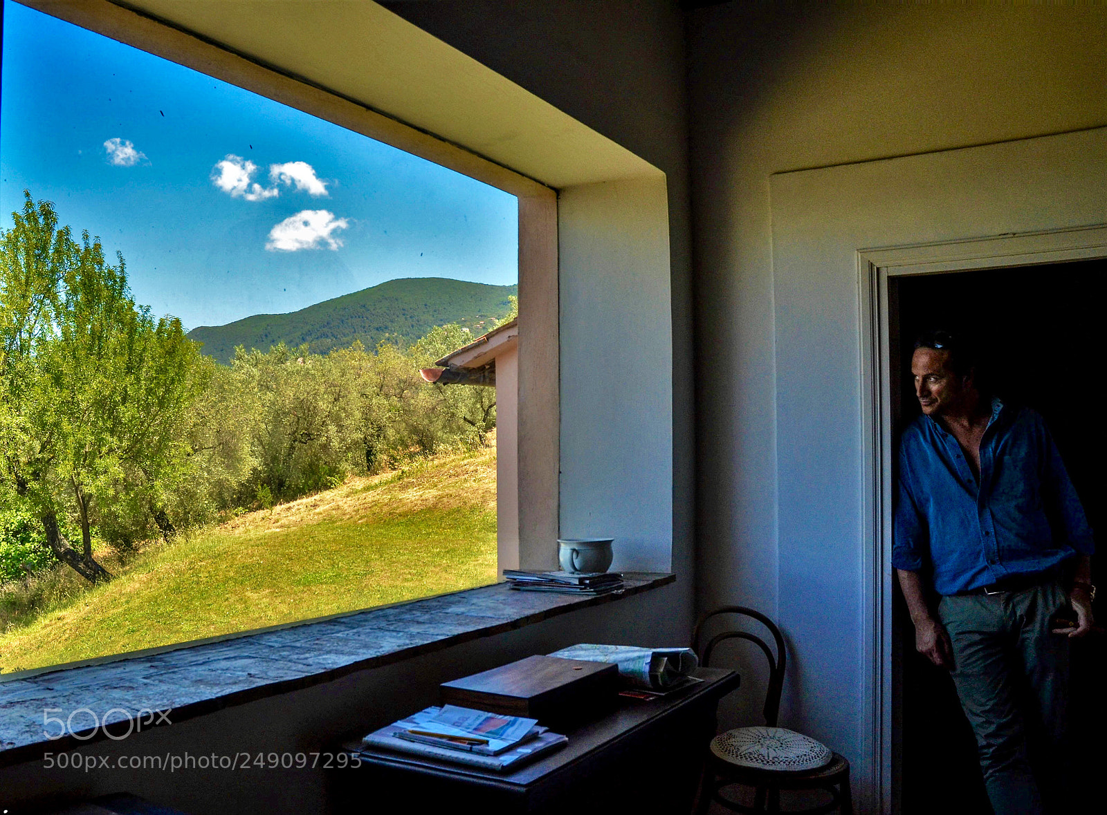 Nikon D5100 sample photo. Window on the hills photography