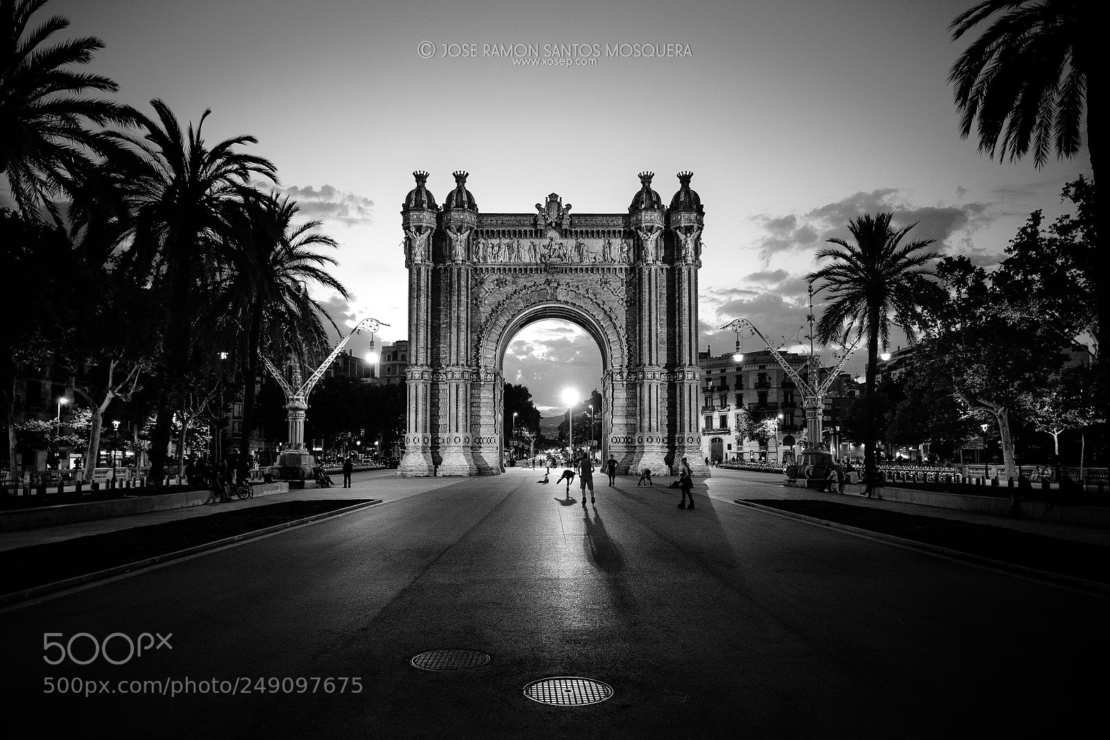 Fujifilm X-T1 sample photo. Arc de triomf photography