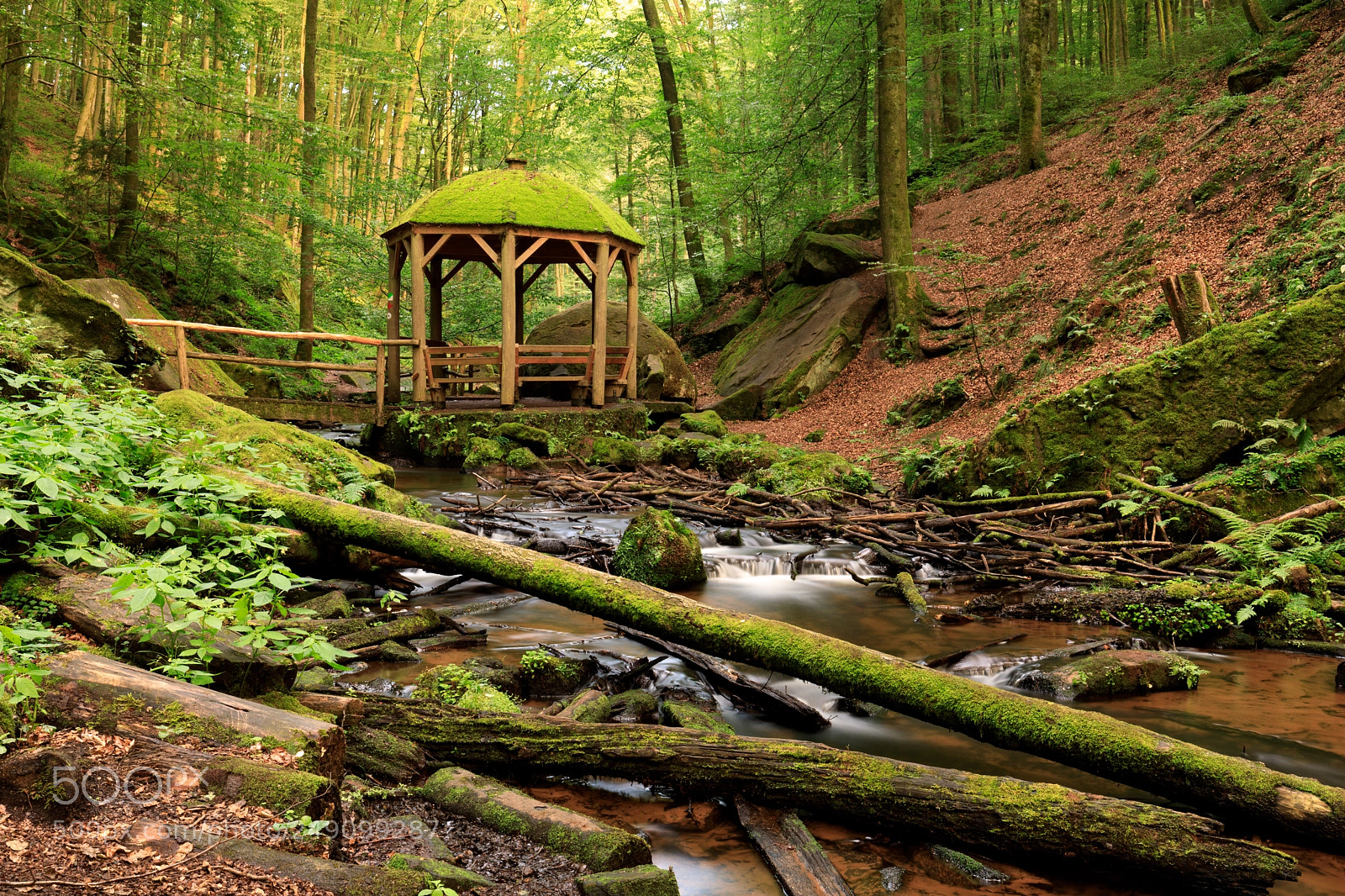 Canon EOS 5D Mark IV sample photo. Karlstalschlucht pavilion #1 photography