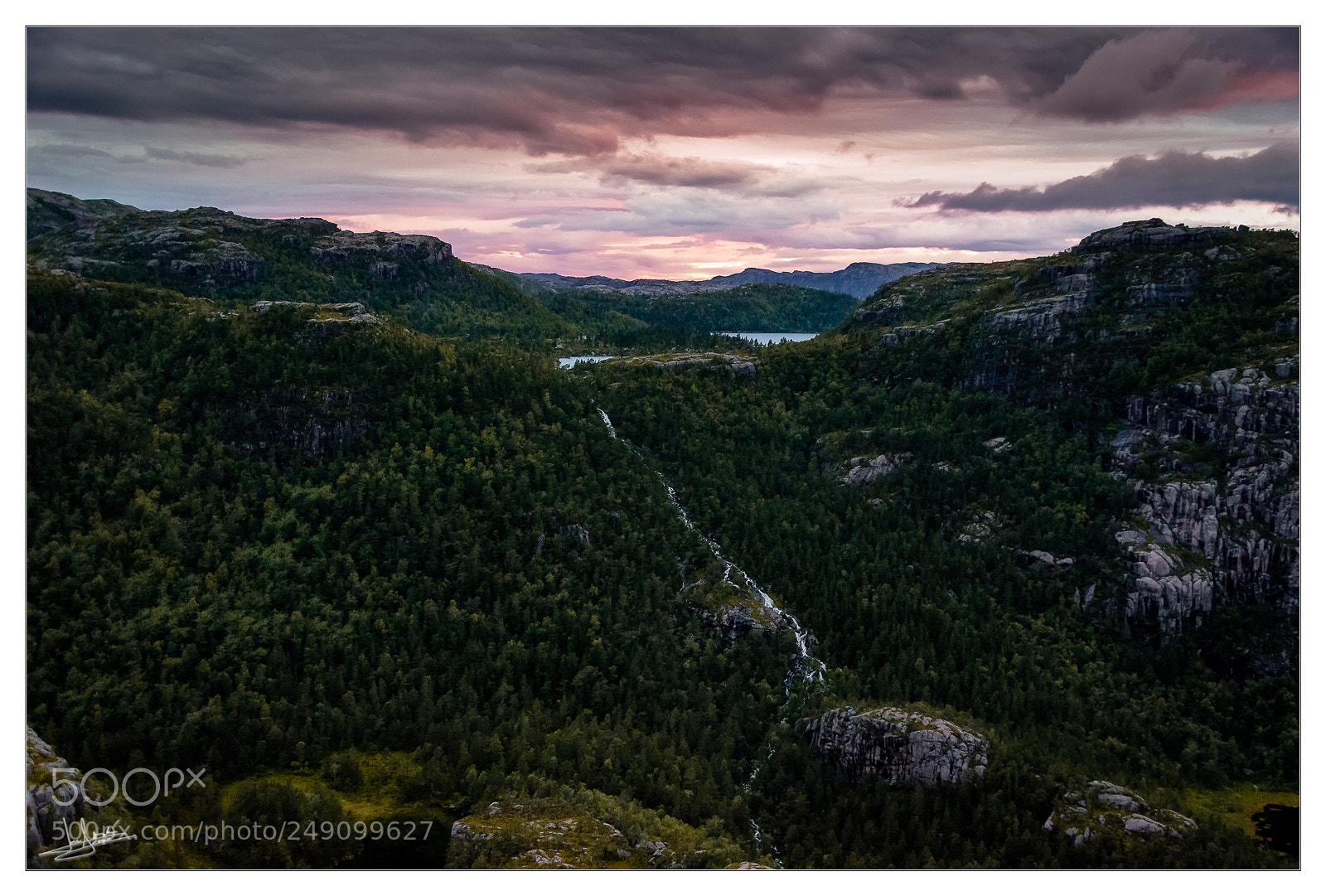 Nikon D7000 sample photo. Preikestolen hike photography