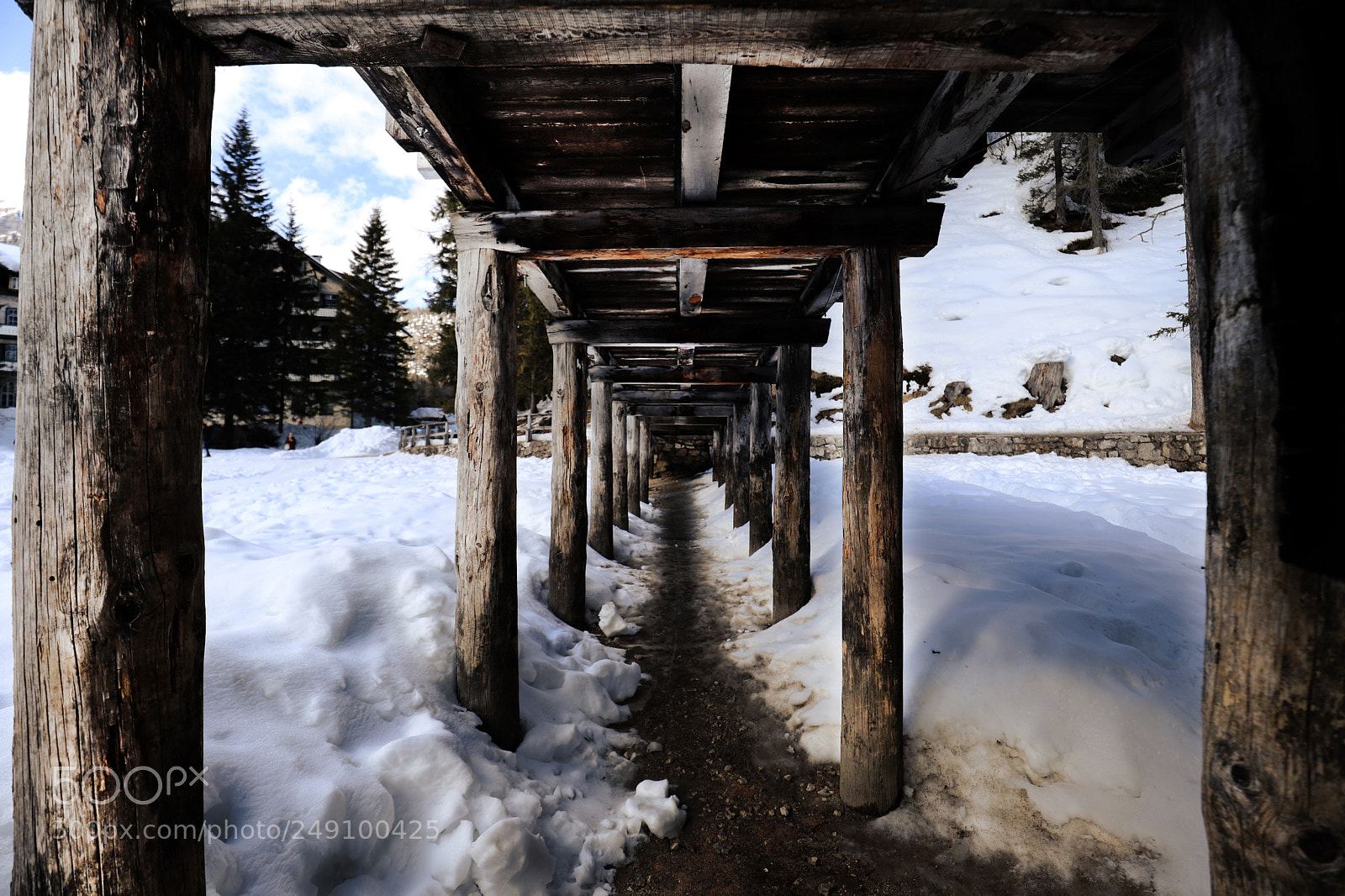 Canon EOS 6D Mark II sample photo. Wooden bridge photography