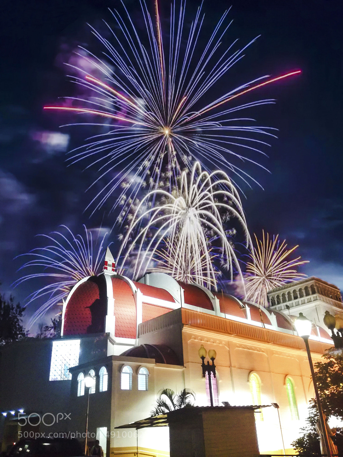 HUAWEI P9 LITE sample photo. Crazy fireworks photography