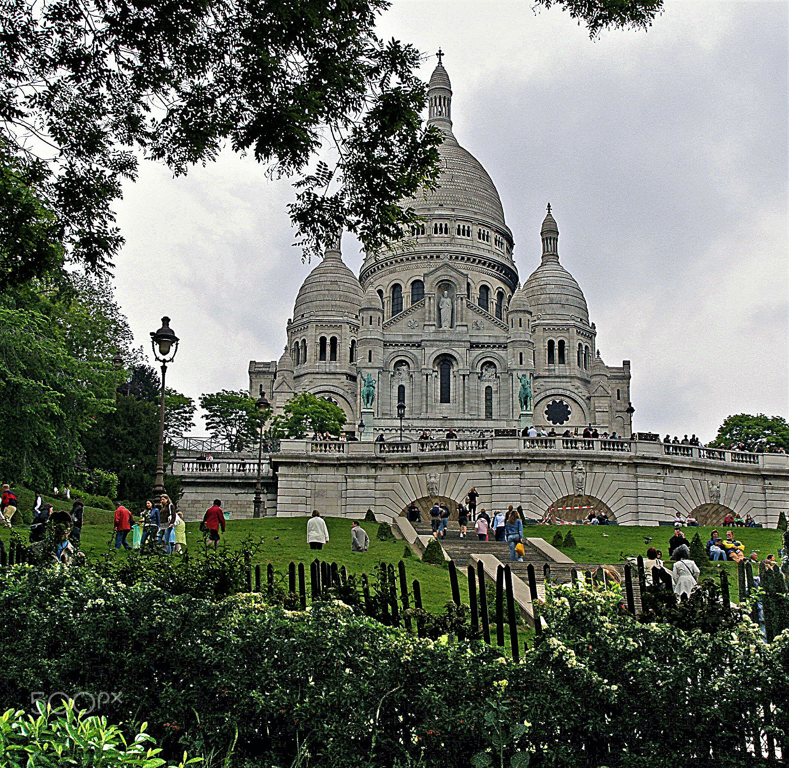 Olympus SP510UZ sample photo. Sacra coeur photography
