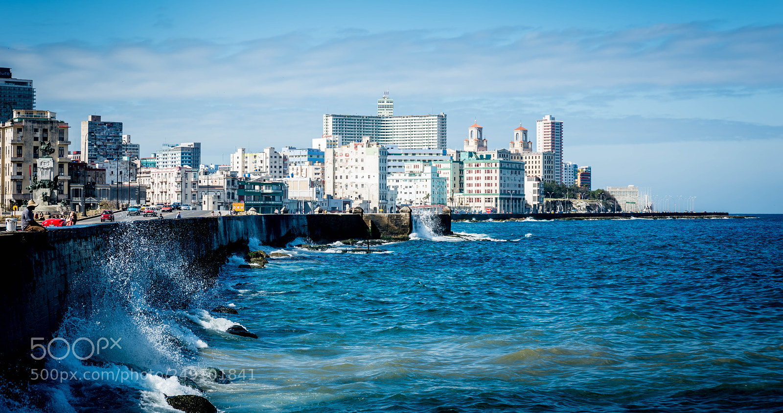 Nikon D810 sample photo. Havana vedado view photography