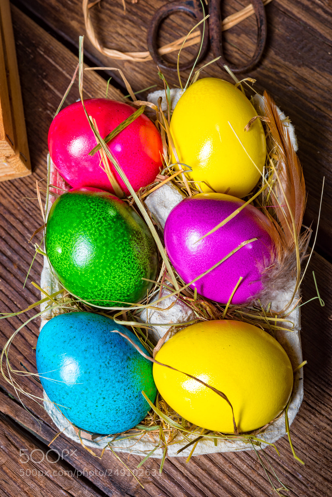 Nikon D810 sample photo. Colorful easter eggs photography