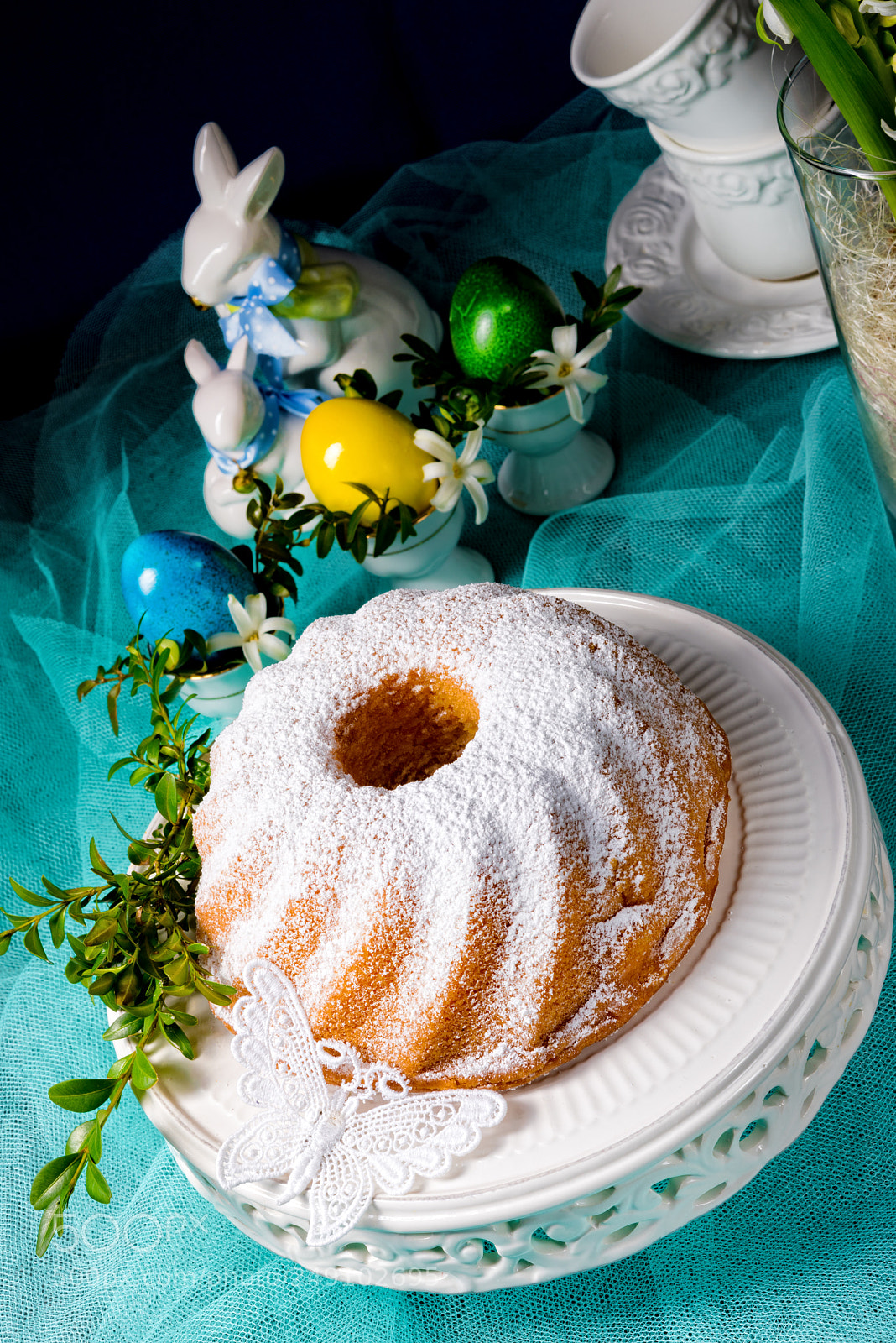 Nikon D810 sample photo. Polish easter cake photography