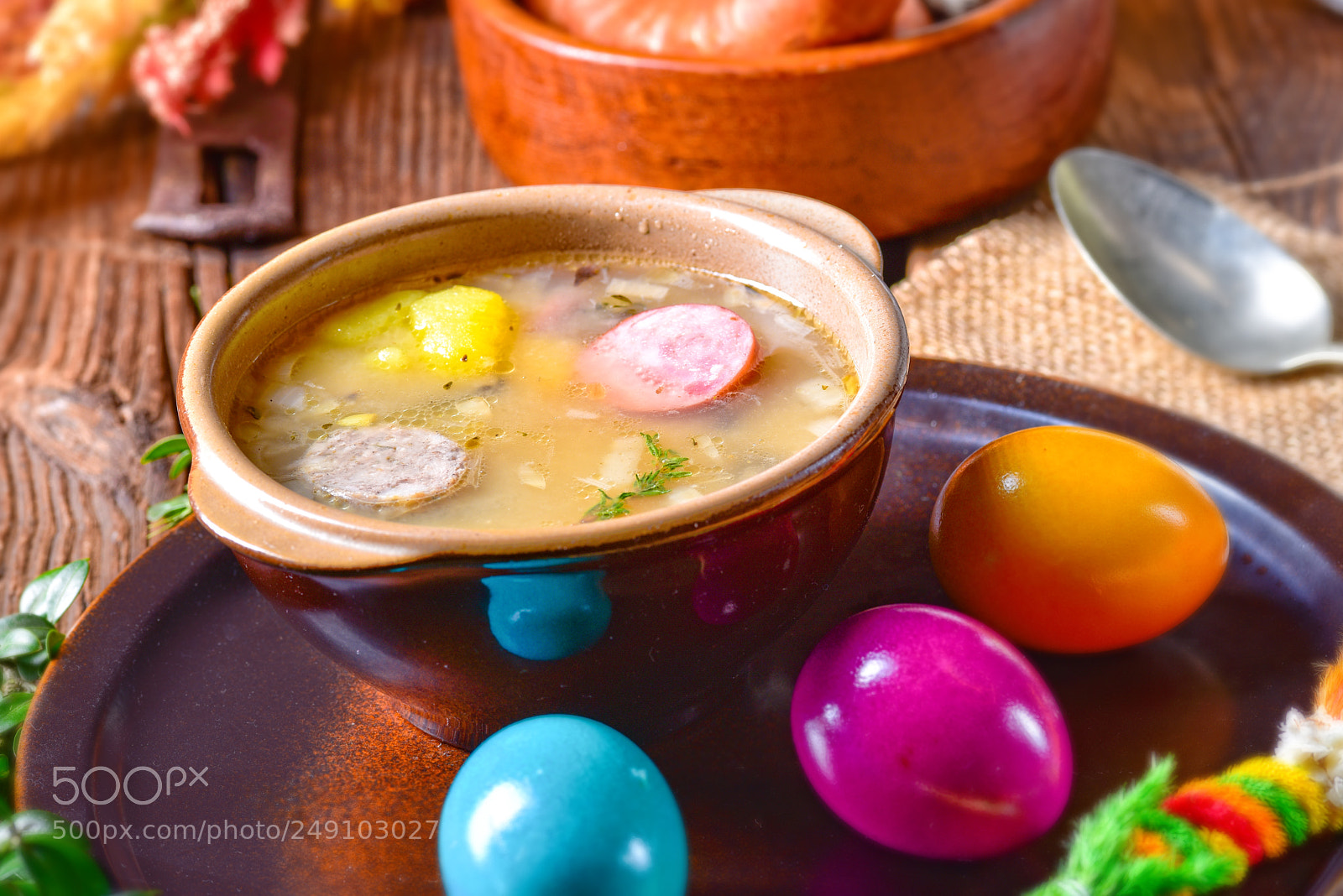 Nikon D810 sample photo. Easter decoration with polish photography
