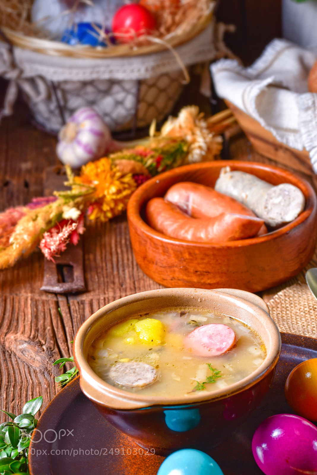 Nikon D810 sample photo. Easter decoration with polish photography