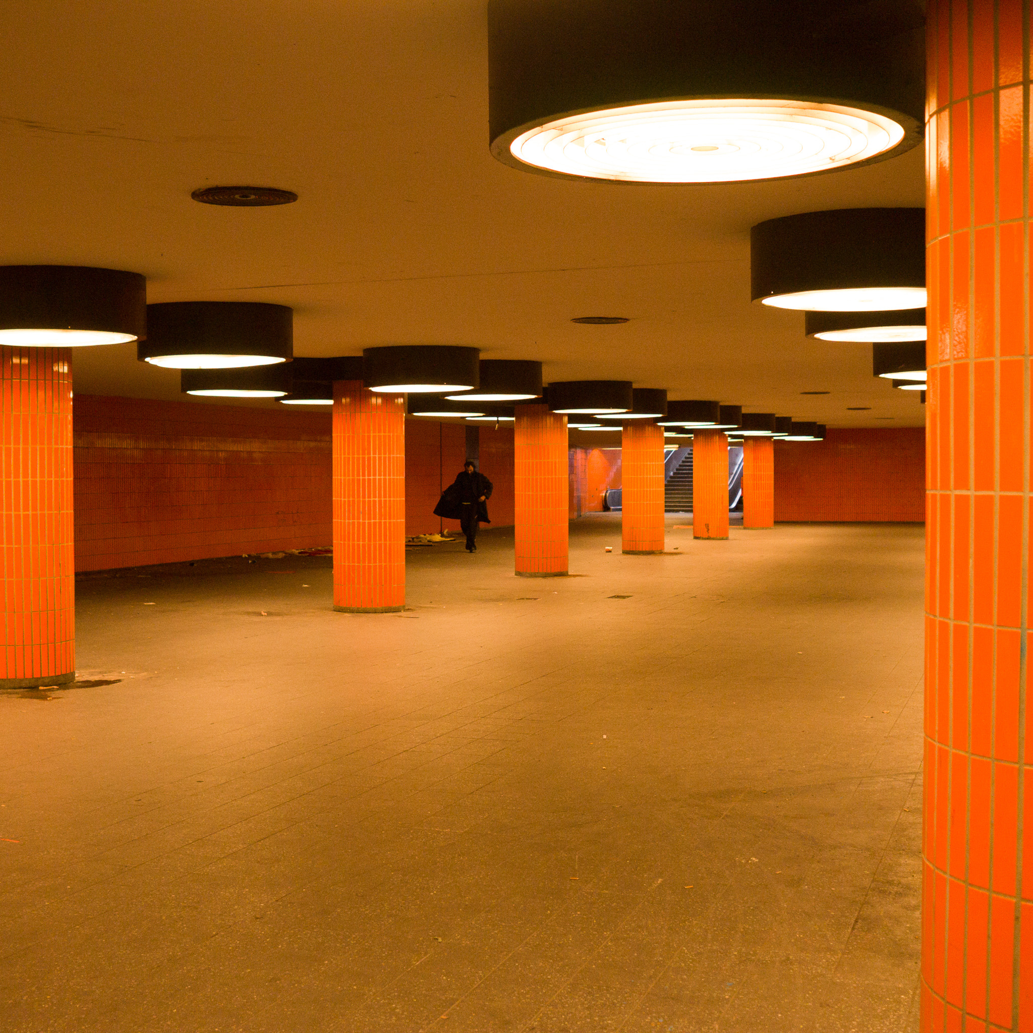 Leica X-E (TYP 102) sample photo. Orange underground photography