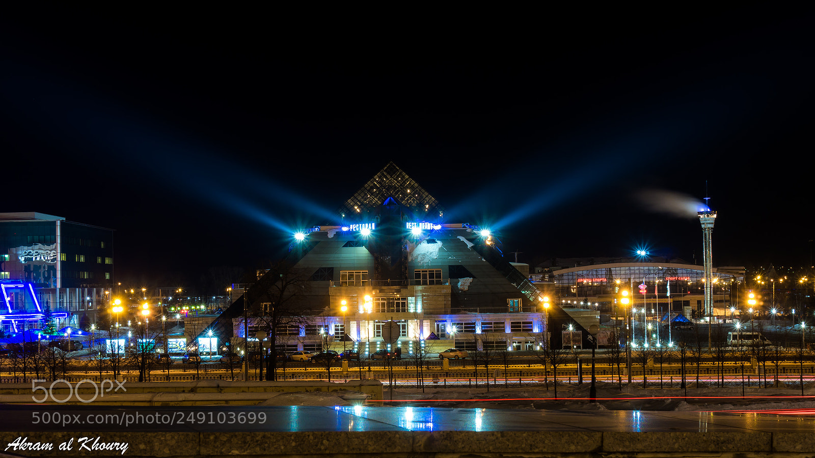 Sony a6000 sample photo. City lights photography