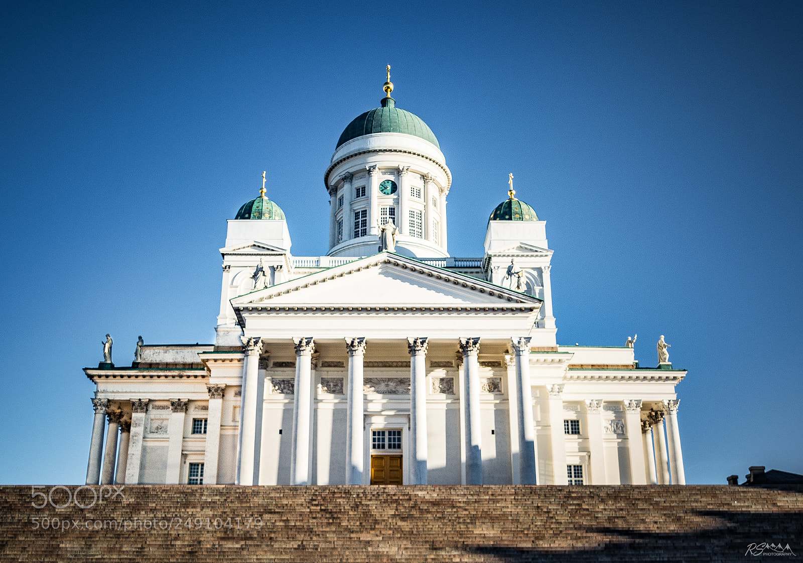 Nikon D5200 sample photo. Helsinki cathedral photography