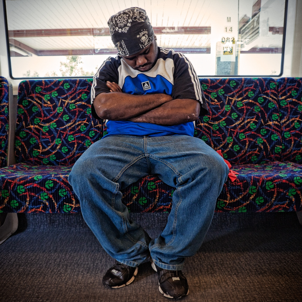 Snoozing on the train by Paul Amyes on 500px.com