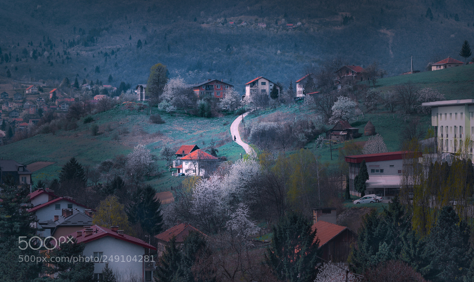 Nikon D610 sample photo. View of village photography