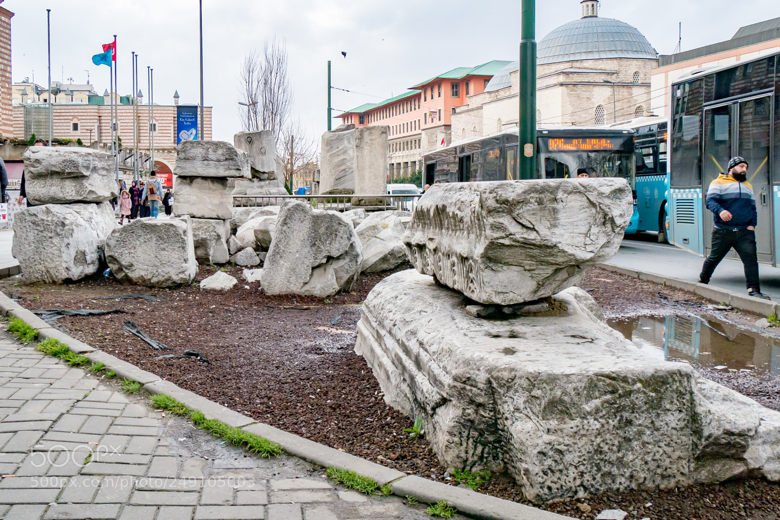 Panasonic Lumix DMC-G85 (Lumix DMC-G80) sample photo. Theodosian forum photography