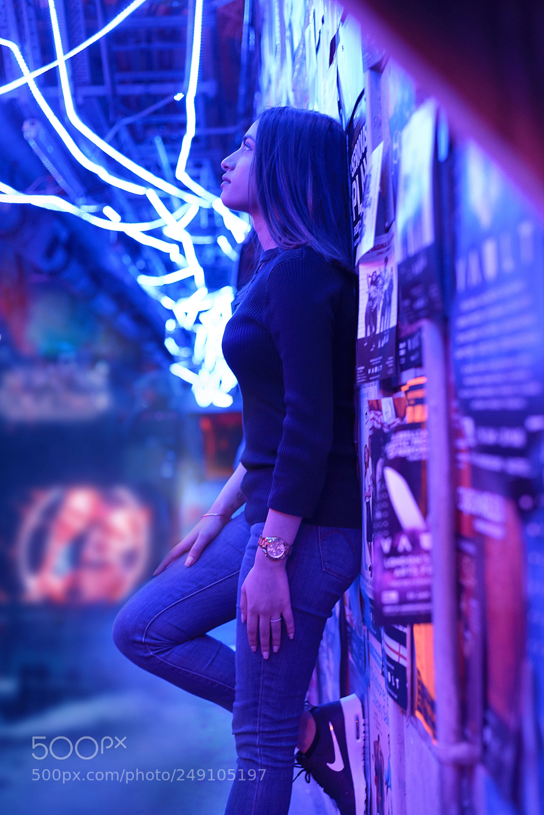 Nikon D600 sample photo. Electric night photography