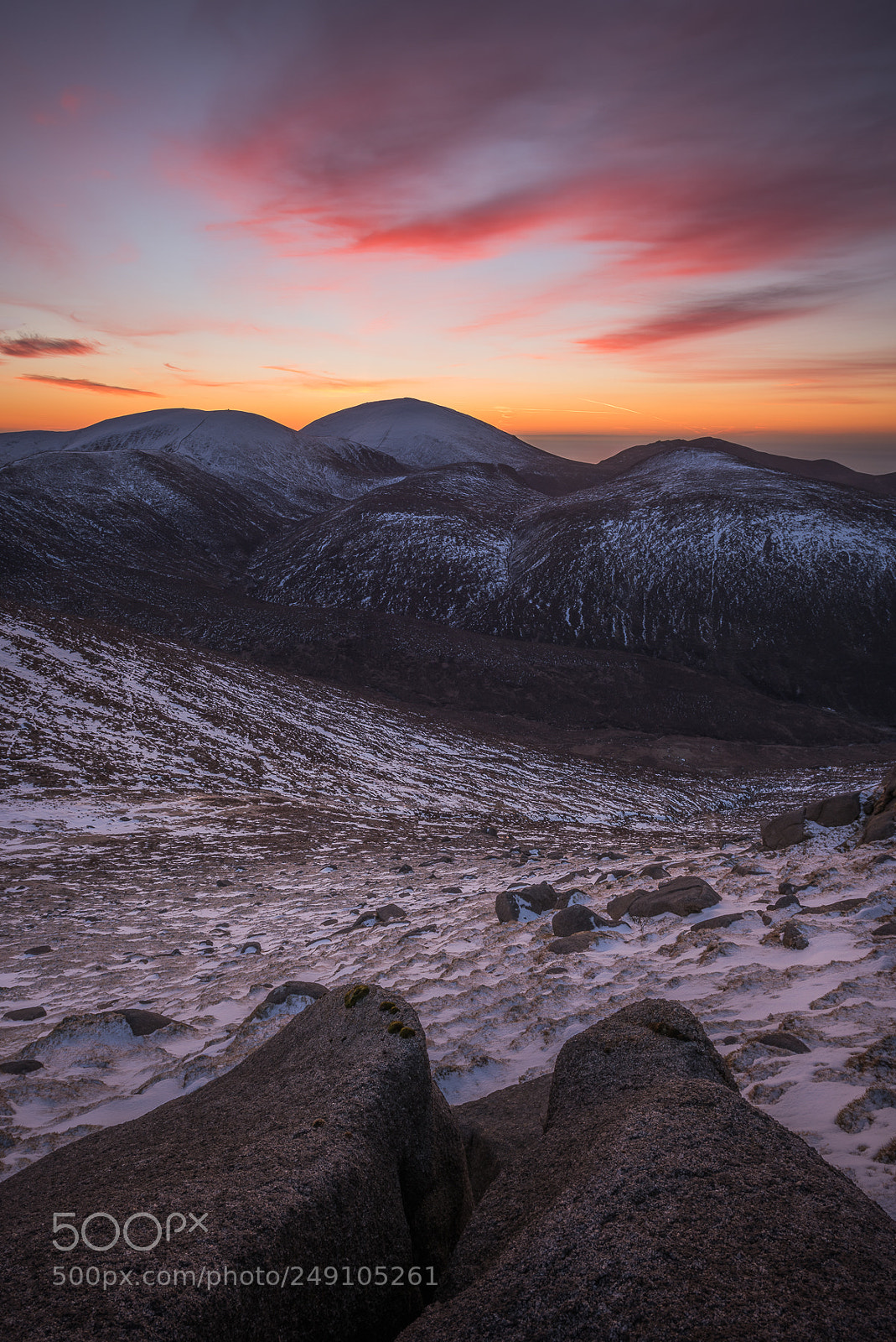 Nikon D810 sample photo. Mourne sunrise photography