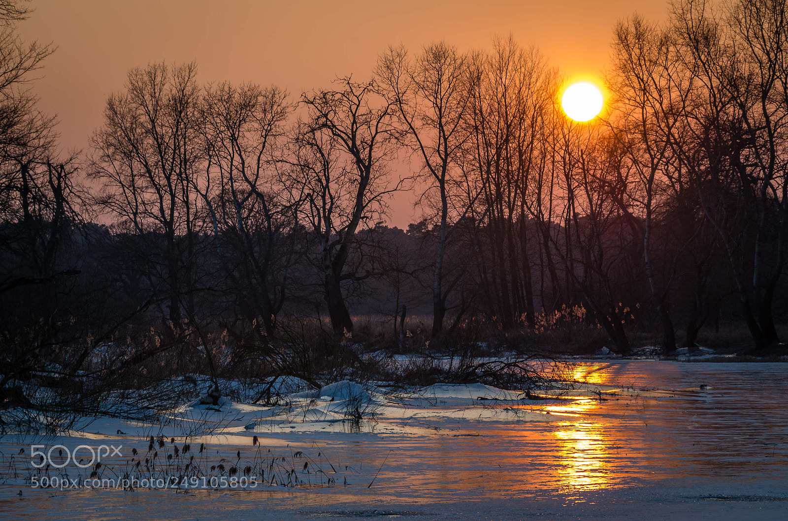 Pentax K-50 sample photo. Sunset over the oxbow photography
