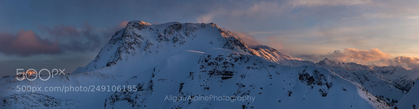 Canon EOS 100D (EOS Rebel SL1 / EOS Kiss X7) sample photo. Panorama sonnenuntergang tannheimertal photography