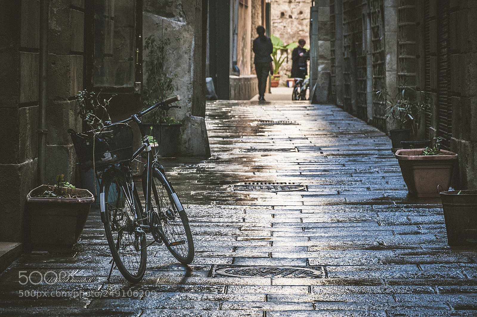 Nikon D90 sample photo. Lost bicycle photography