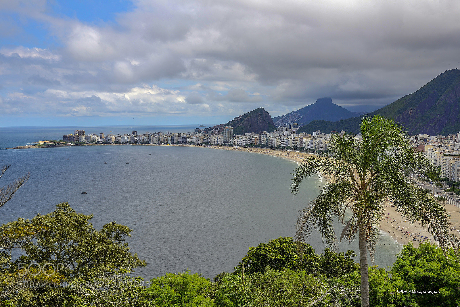 Nikon D600 sample photo. Partial view of copacabana photography