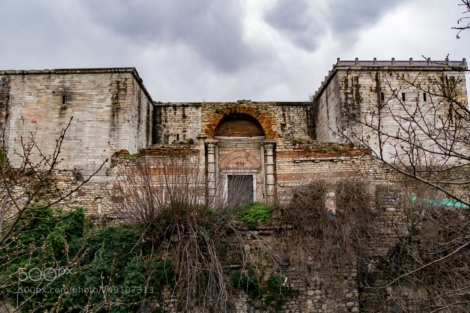 Panasonic Lumix DMC-G85 (Lumix DMC-G80) sample photo. Theodosian walls & golden gate photography