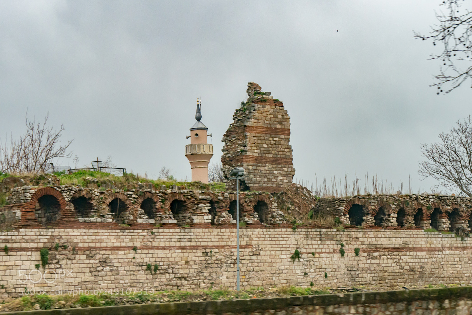 Panasonic Lumix DMC-G85 (Lumix DMC-G80) sample photo. Theodosian walls & golden gate photography