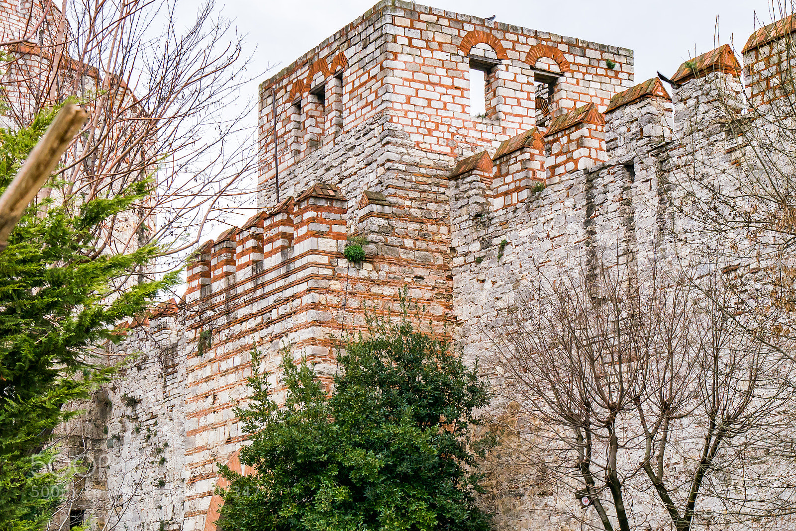 Panasonic Lumix DMC-G85 (Lumix DMC-G80) sample photo. Theodosian walls & golden gate photography