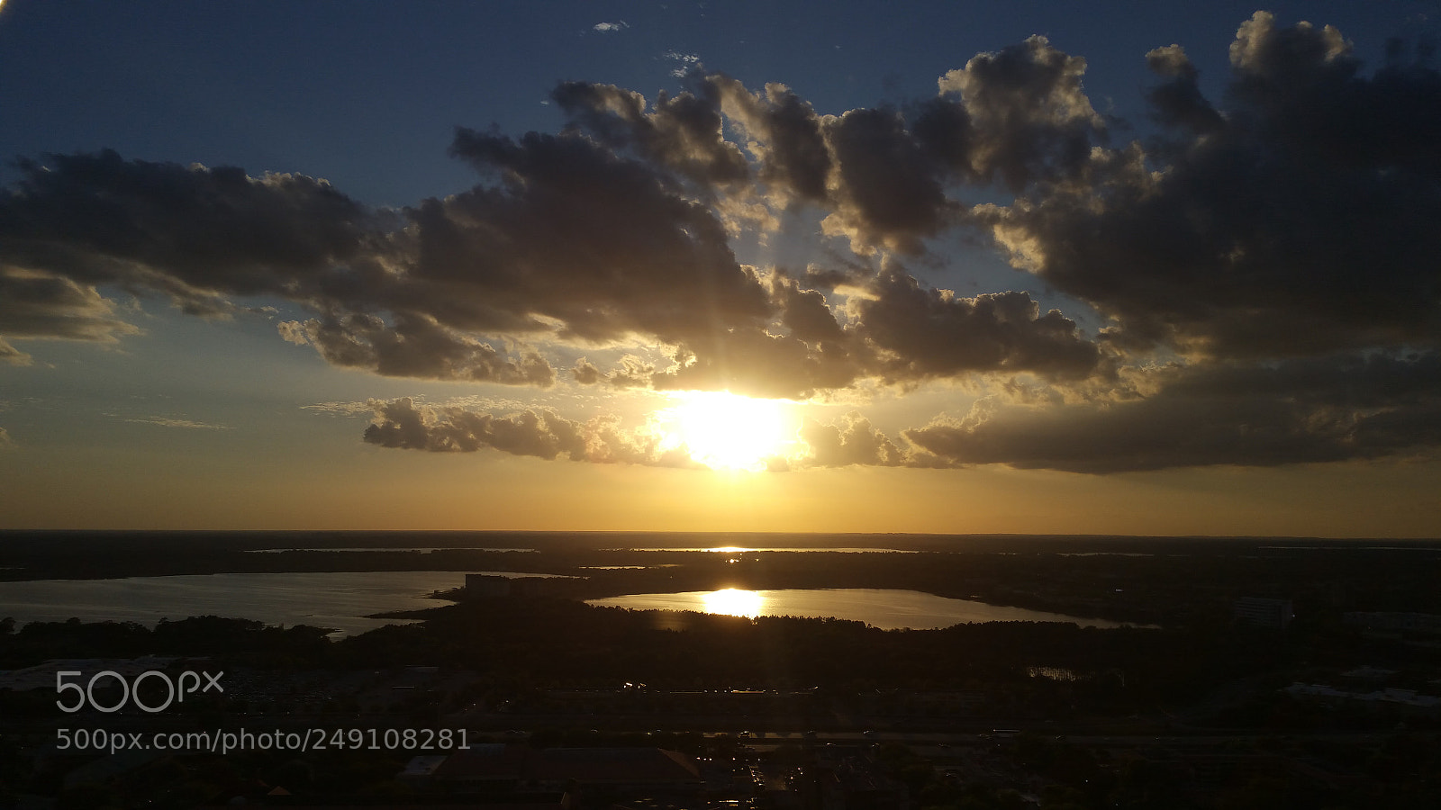 Samsung Galaxy Note4 sample photo. Sunset in orlando photography