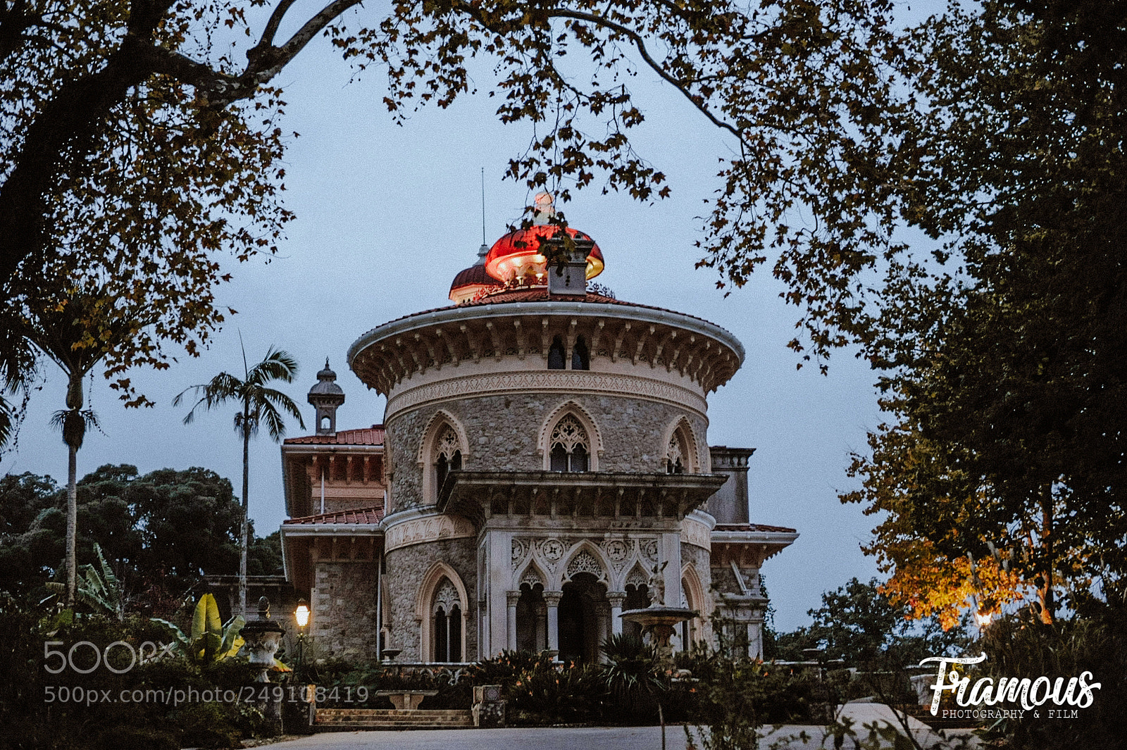 Nikon D700 sample photo. Palacio monserrate photography