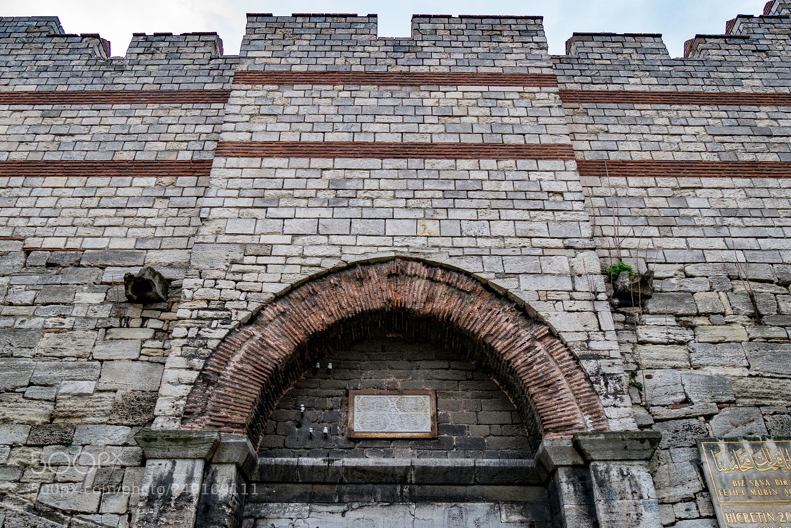 Panasonic Lumix DMC-G85 (Lumix DMC-G80) sample photo. Historical gate and restored photography