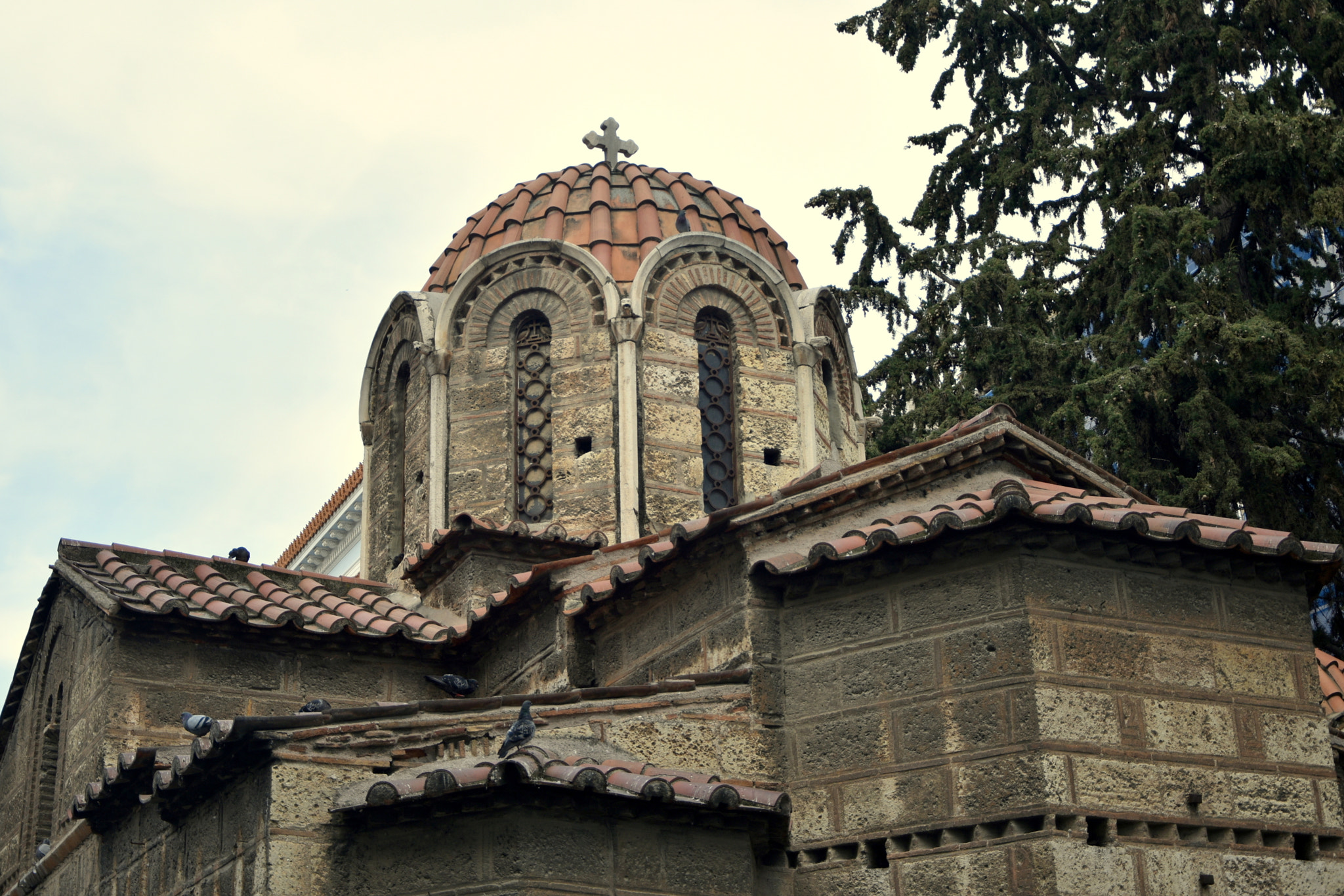 Nikon D3400 sample photo. Kapnikarea church photography