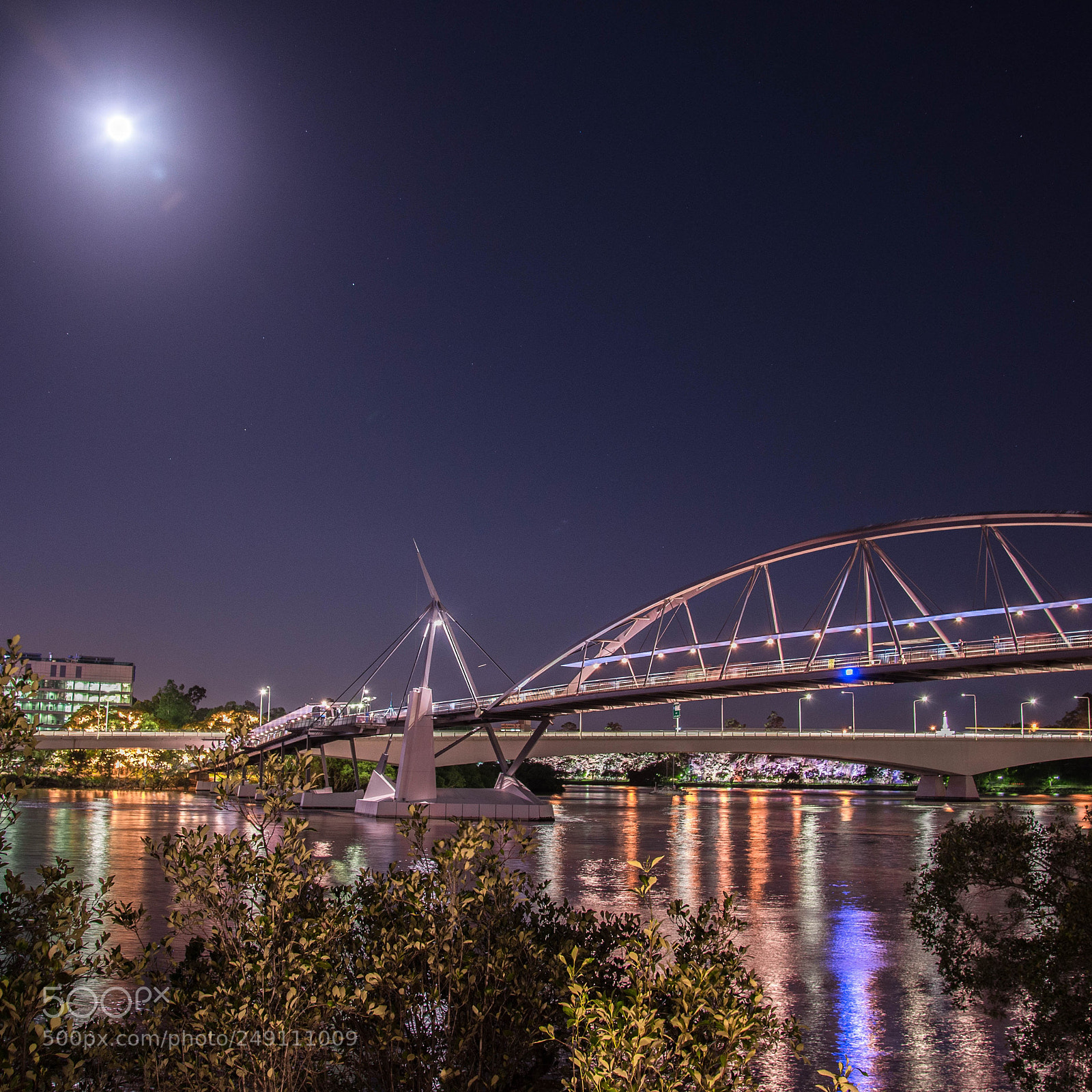 Nikon D610 sample photo. Goodwill bridge, brisbane photography