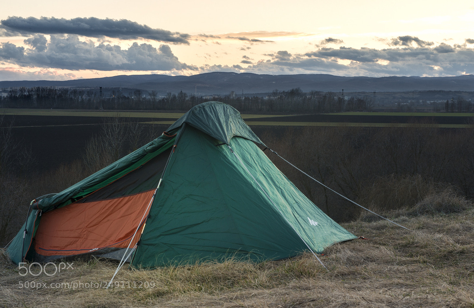 Nikon D3 sample photo. Lonely hike photography