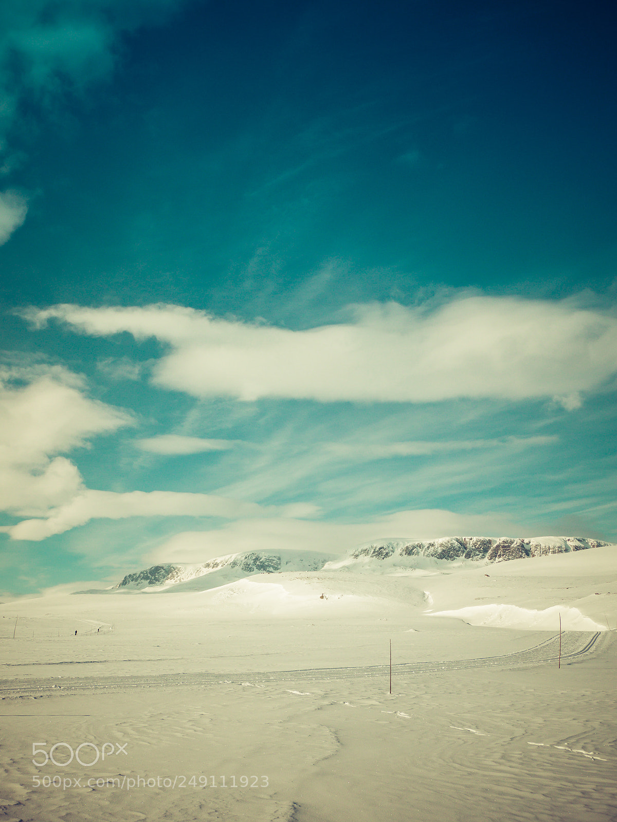 Olympus OM-D E-M10 II sample photo. Hallingskarvet in winter photography