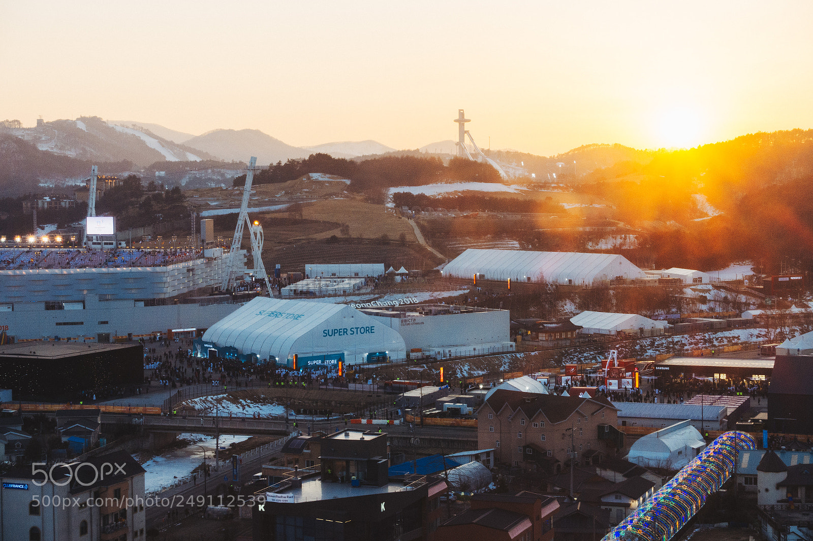 Sony Cyber-shot DSC-RX100 III sample photo. Olympic sunset photography