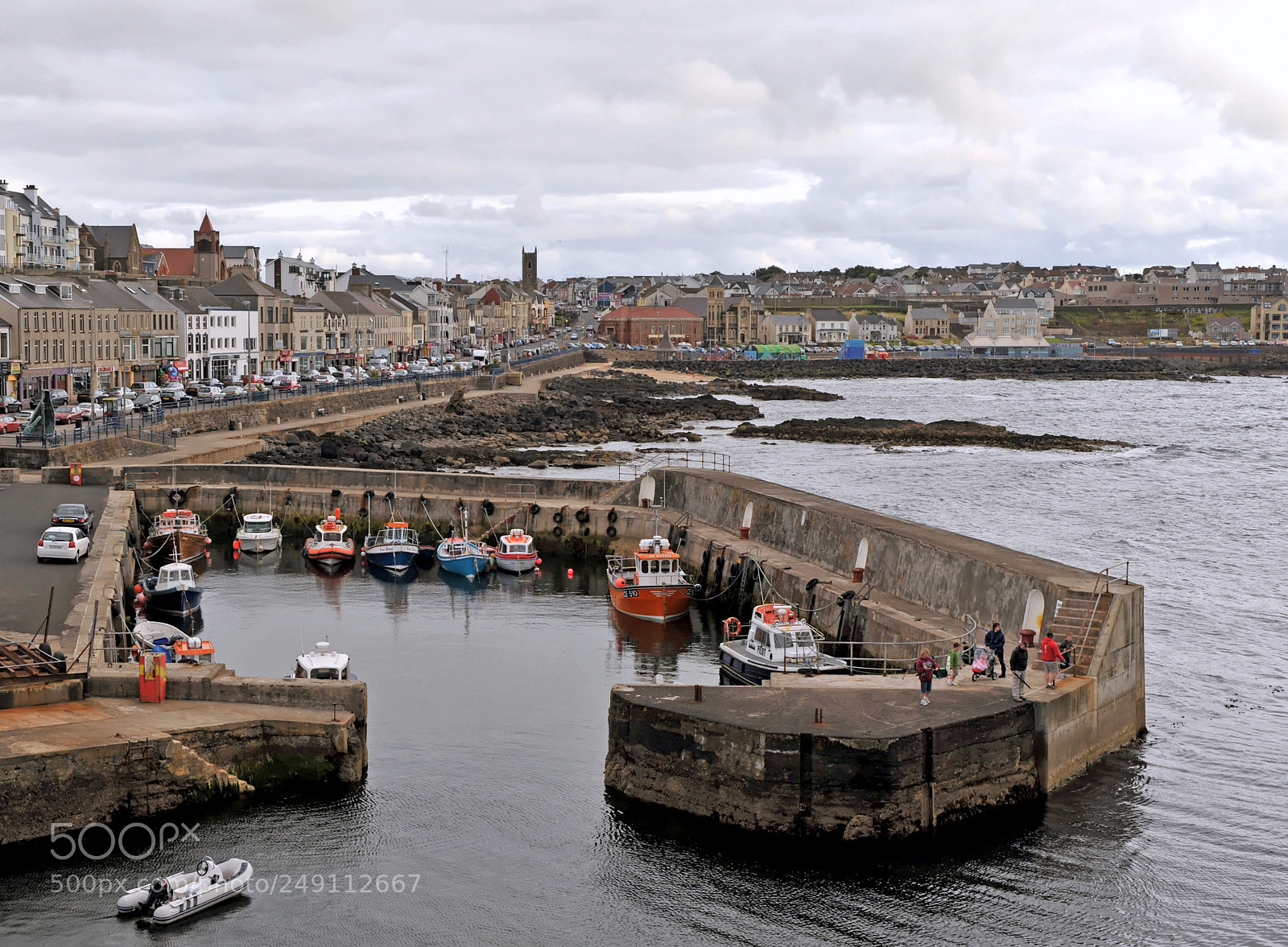 Nikon D700 sample photo. Portrush northern ireland photography