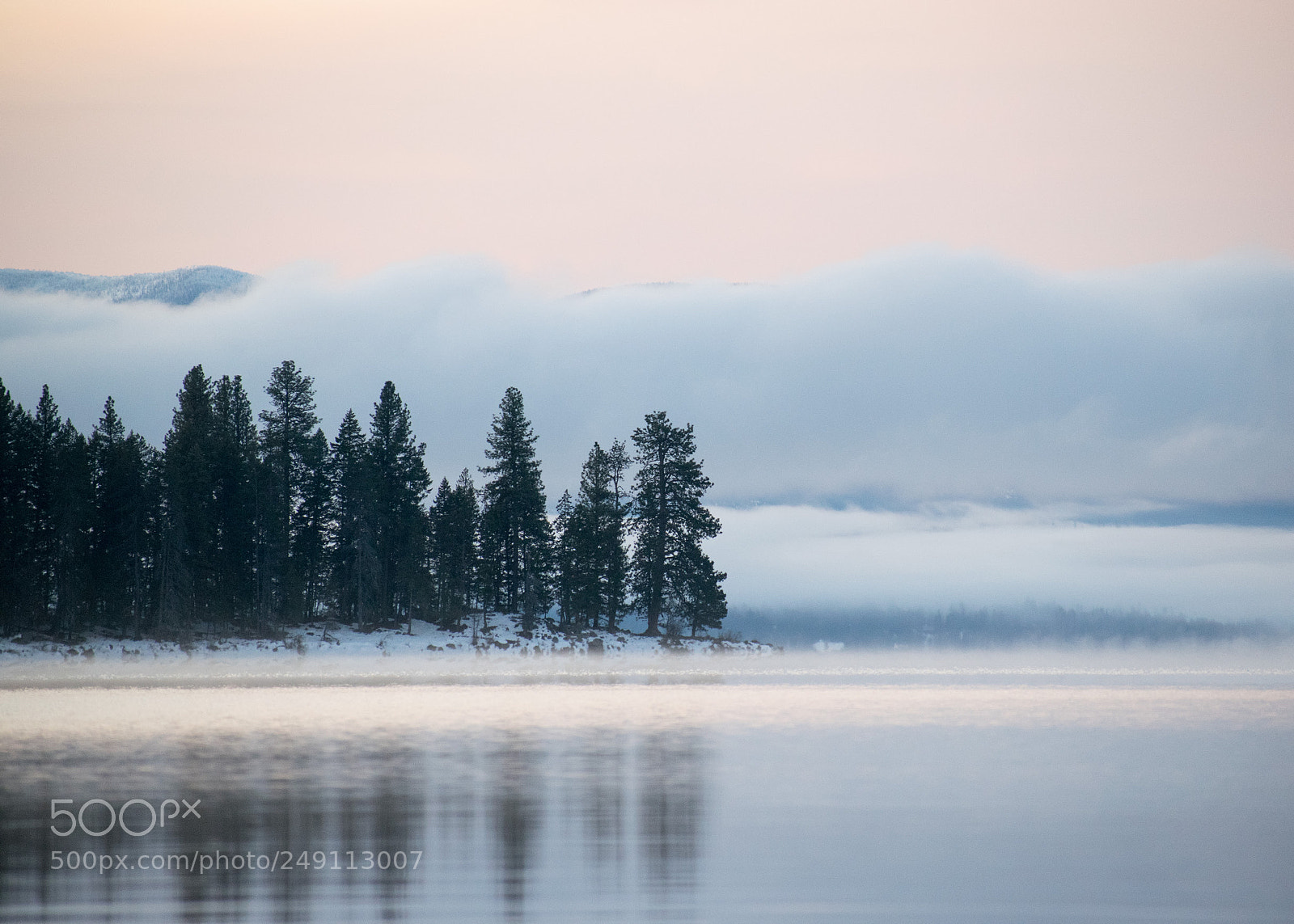 Nikon D3300 sample photo. Peaceful morning with fog photography