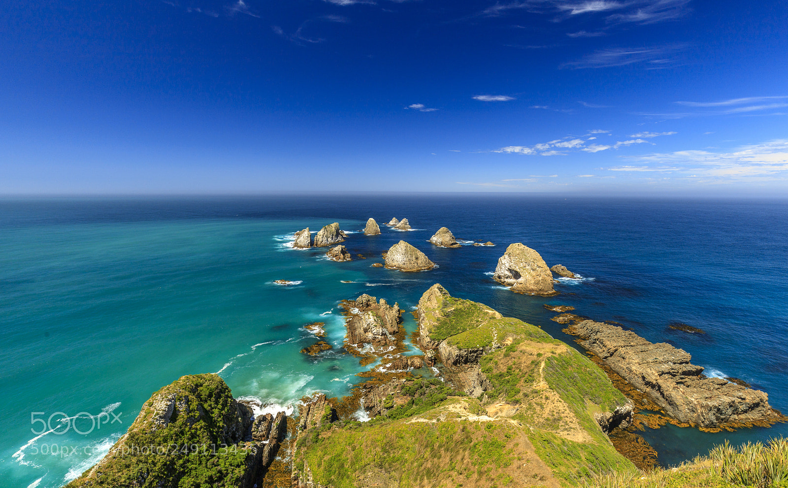 Canon EOS 6D Mark II sample photo. Nugget point photography