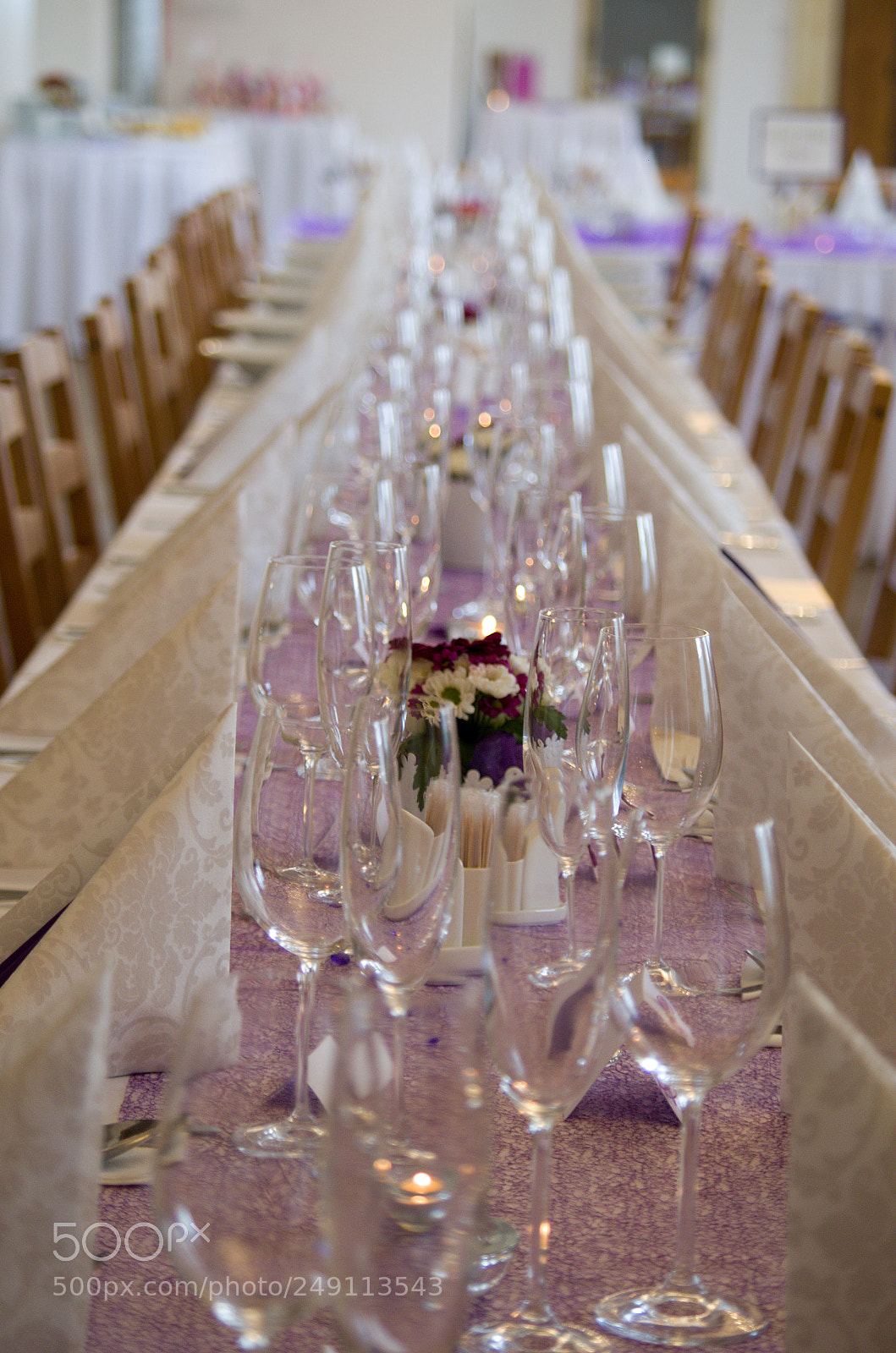 Pentax K-50 sample photo. Wedding table photography
