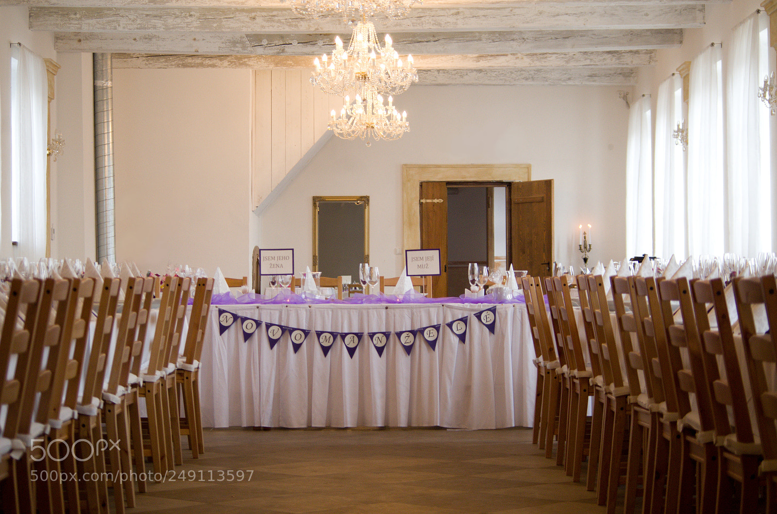 Pentax K-50 sample photo. Wedding - dinning room photography