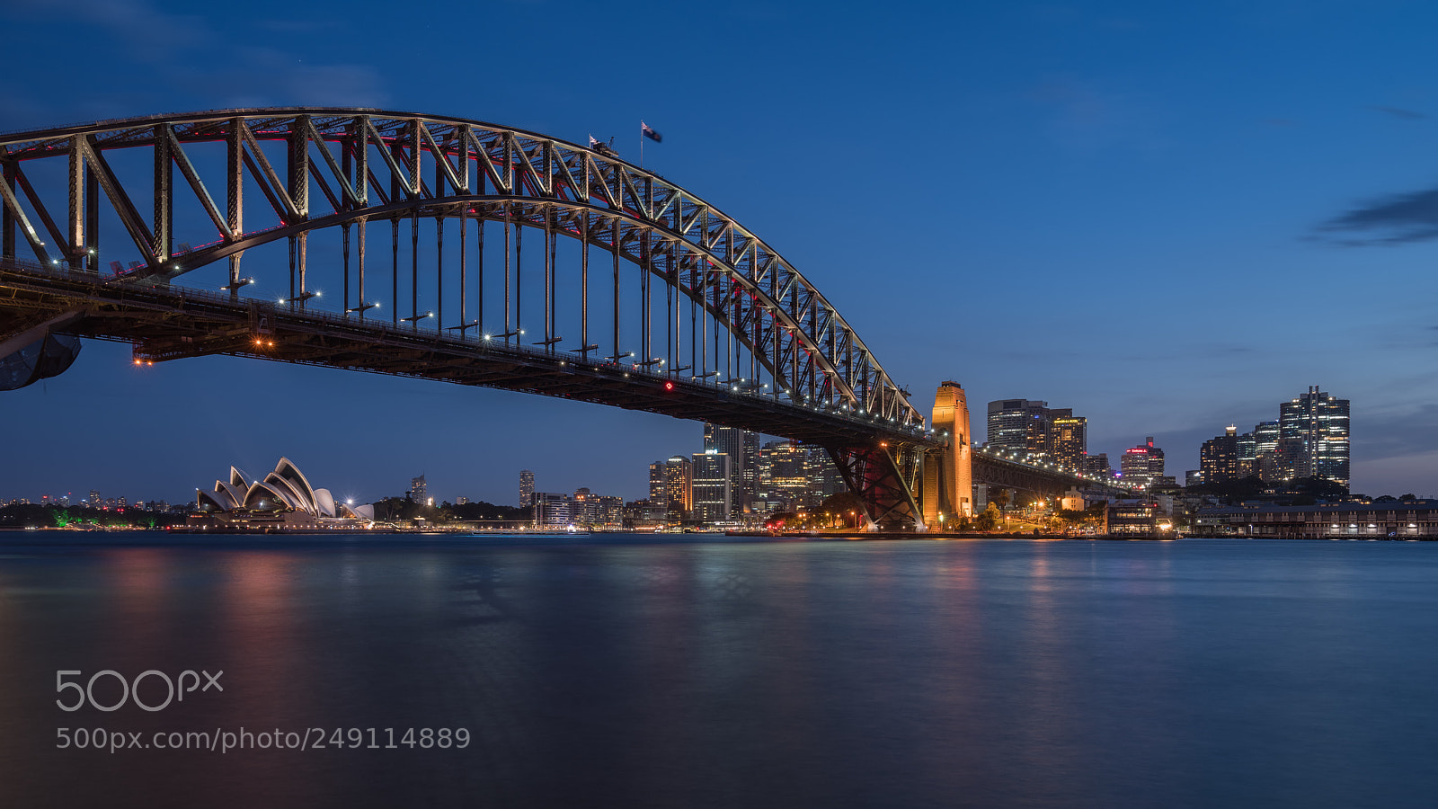 Sony a7R III sample photo. The harbour bridge photography
