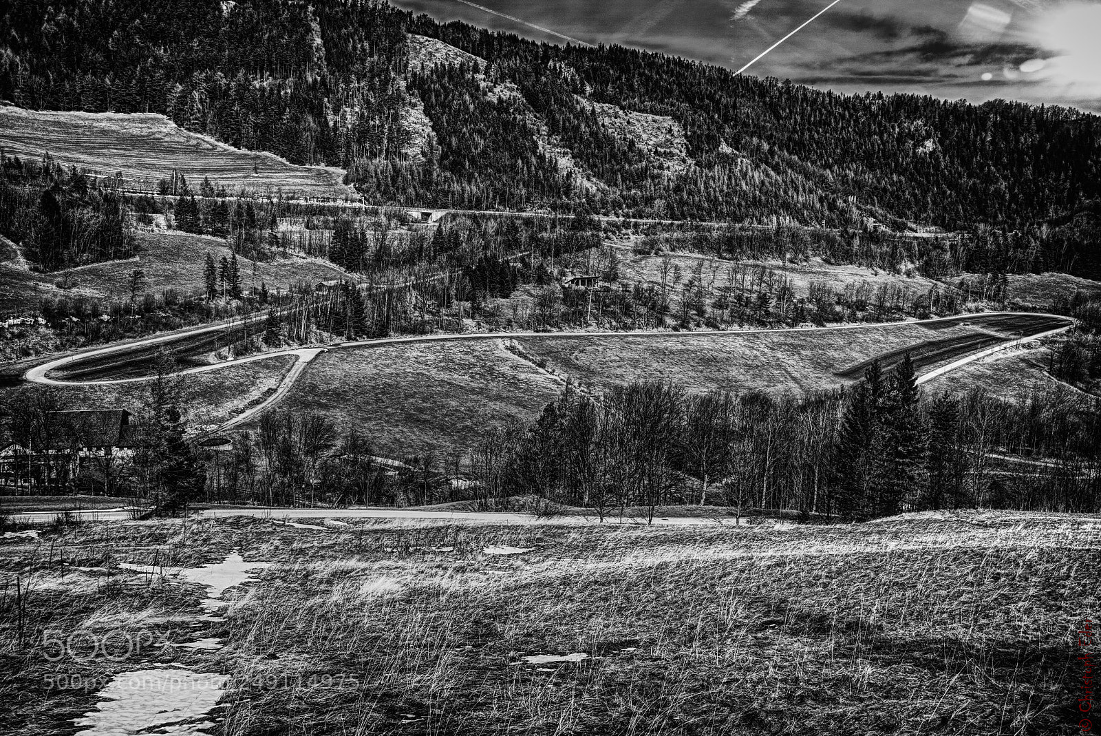Sony a6000 sample photo. The street bw photography