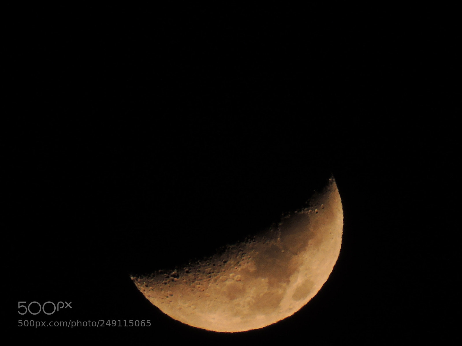 Nikon Coolpix P510 sample photo. Moon photography
