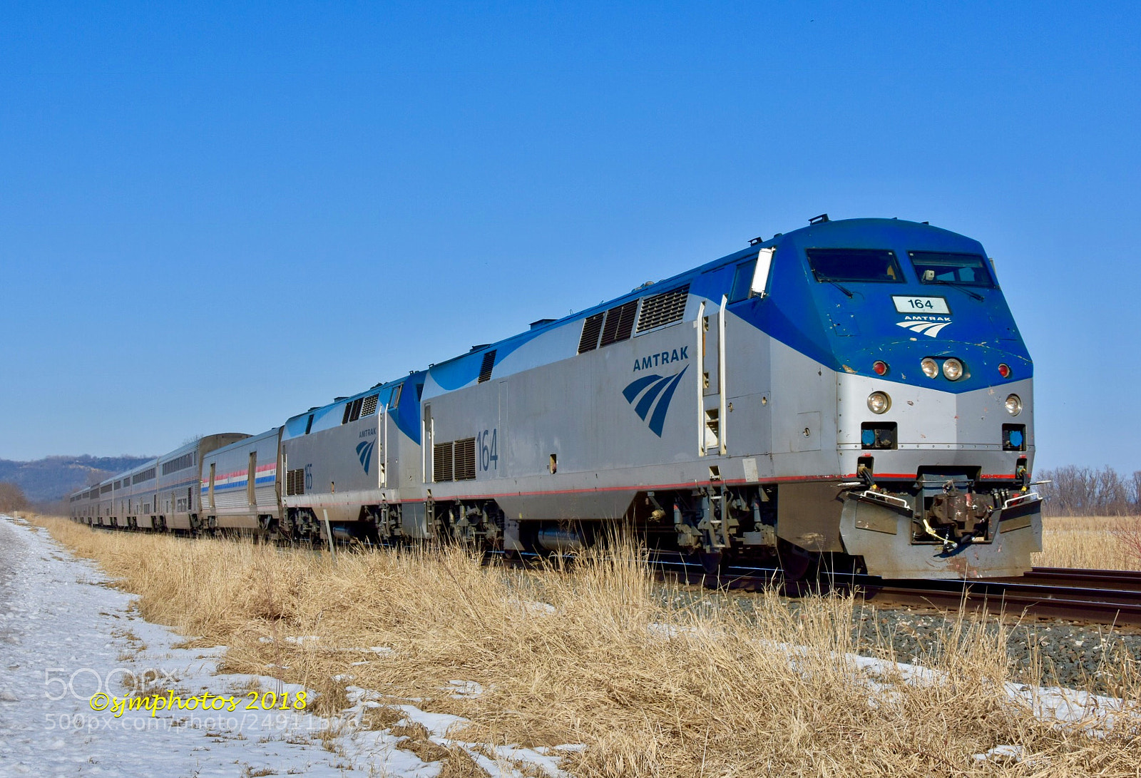 Nikon D7200 sample photo. Amtrak empire builder photography