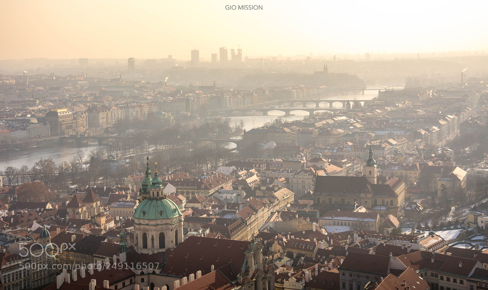 Nikon D7100 sample photo. Foggy prague. a view photography